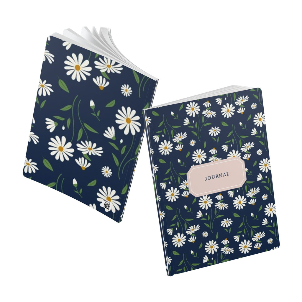 Daisy field softcover journal