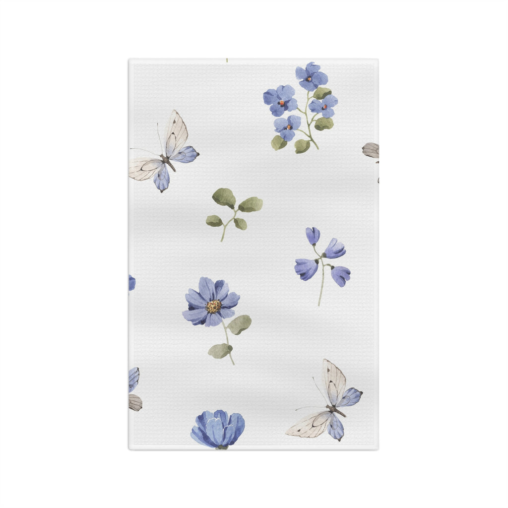 Wildflower microfiber tea towel