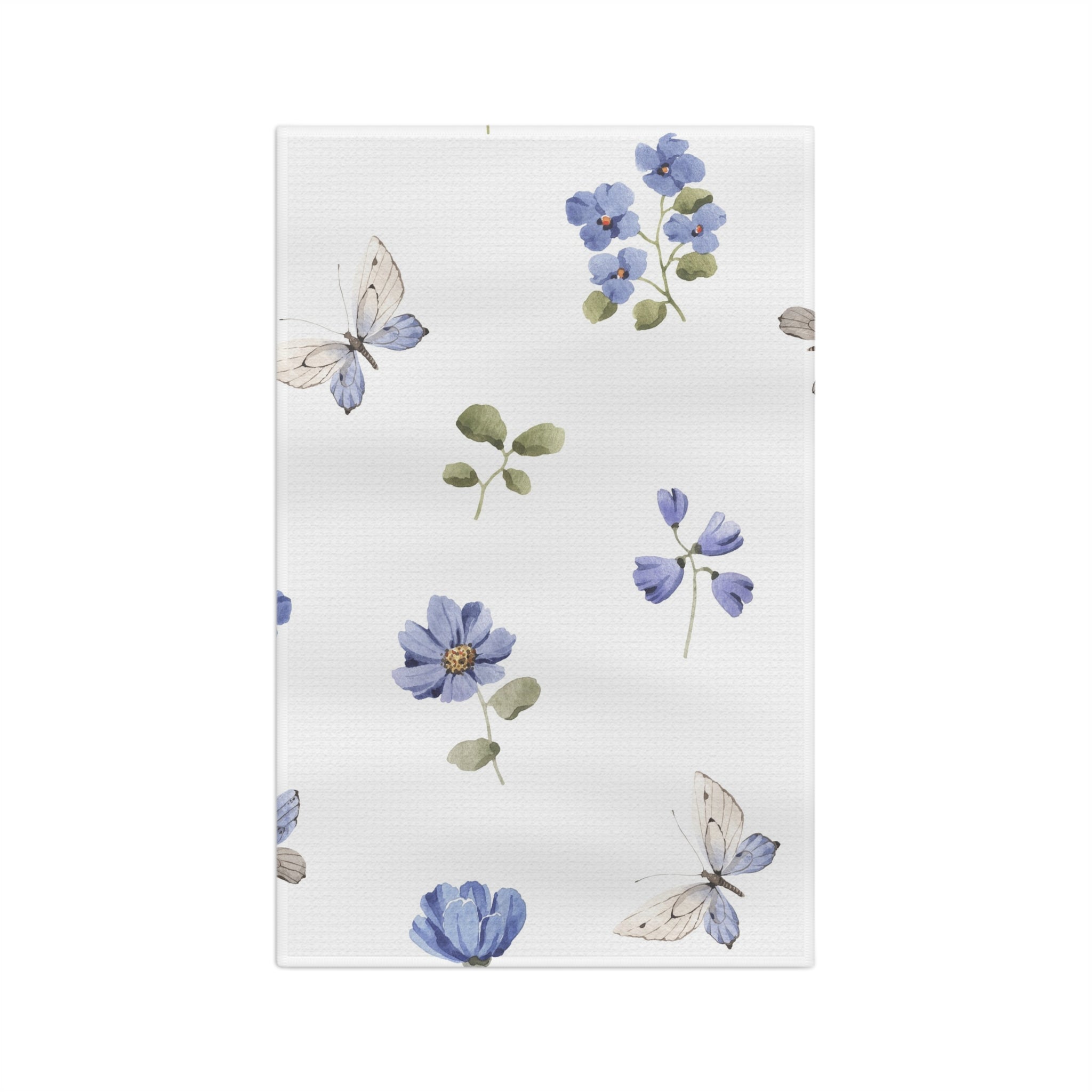 Wildflower microfiber tea towel