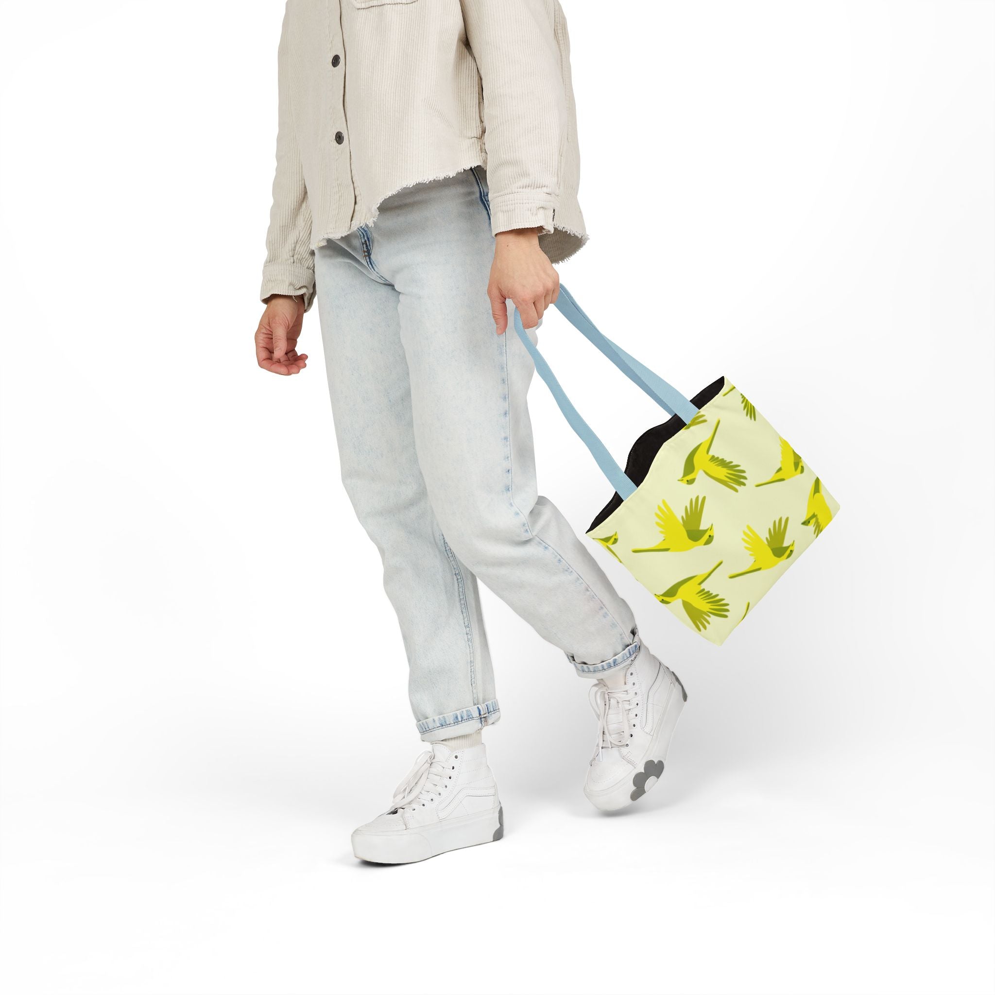 Bird canvas tote bag
