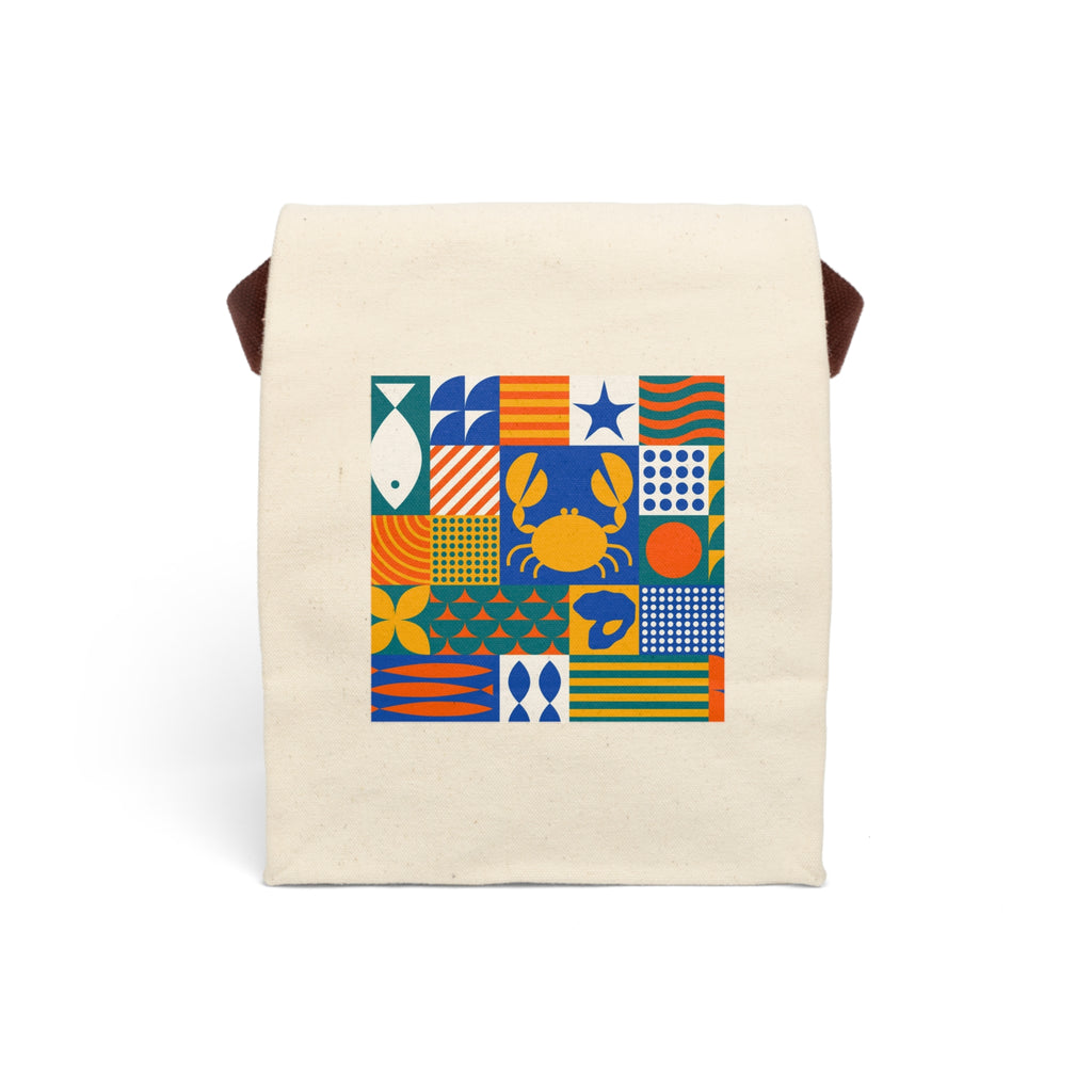 Portuguese canvas lunch bag