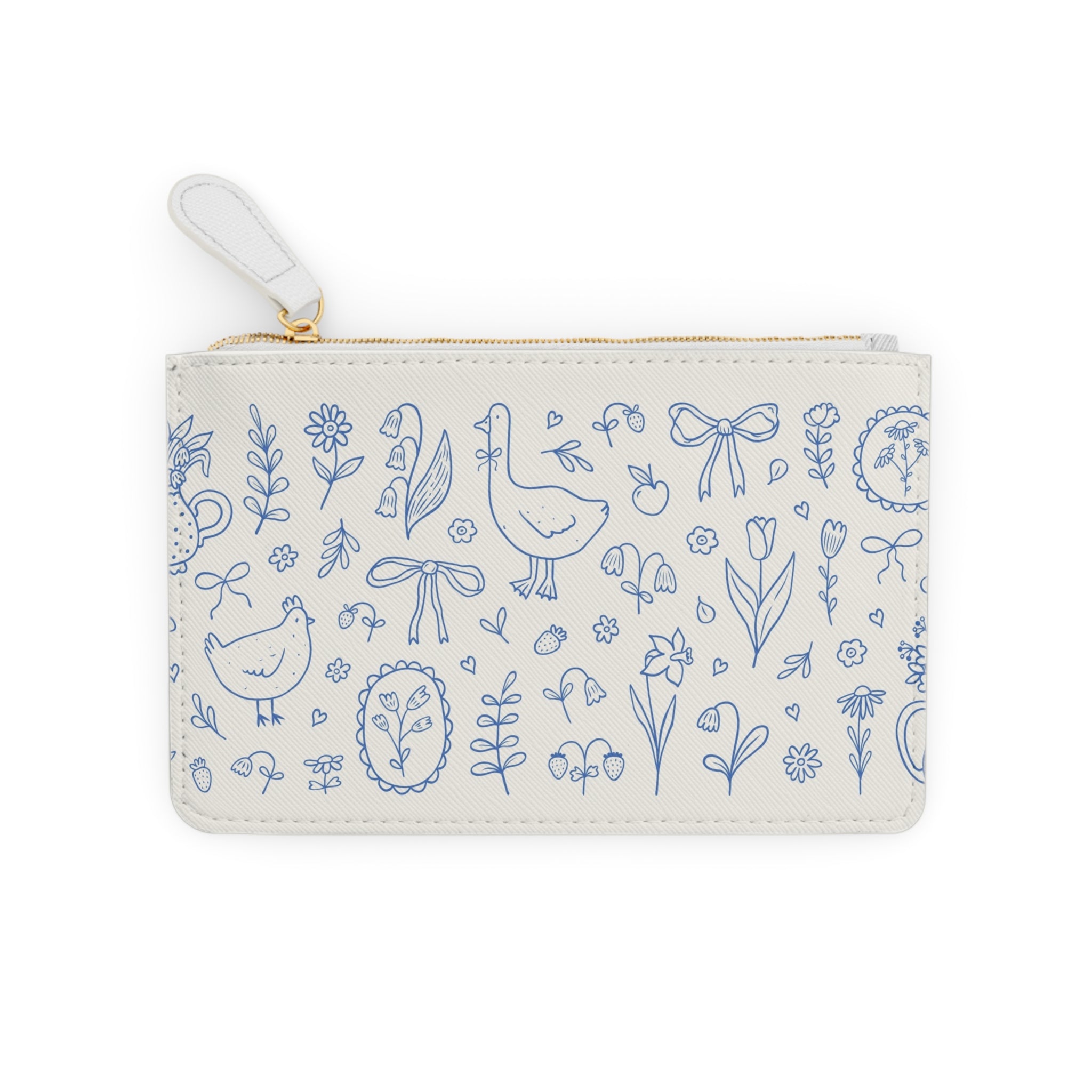 Coquette cottagecore mini clutch bag (cruelty free)