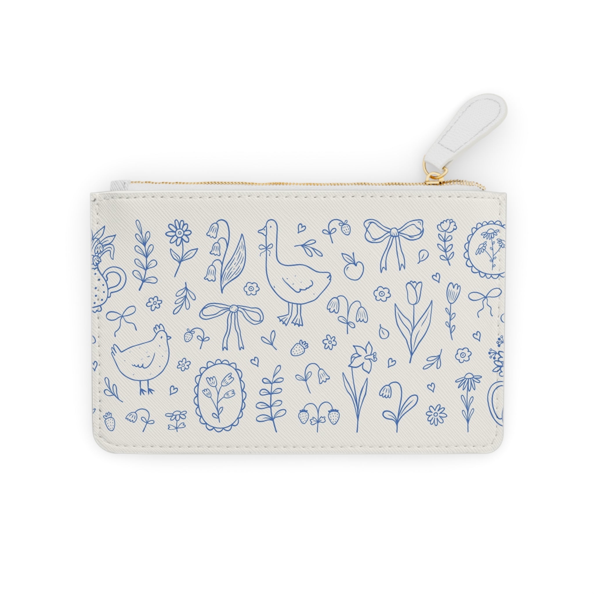 Coquette cottagecore mini clutch bag (cruelty free)