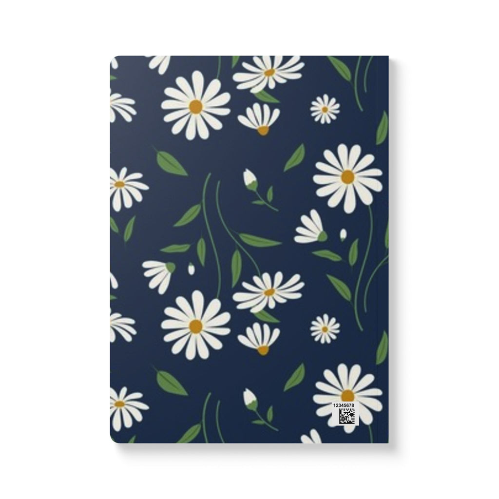 Daisy field softcover journal