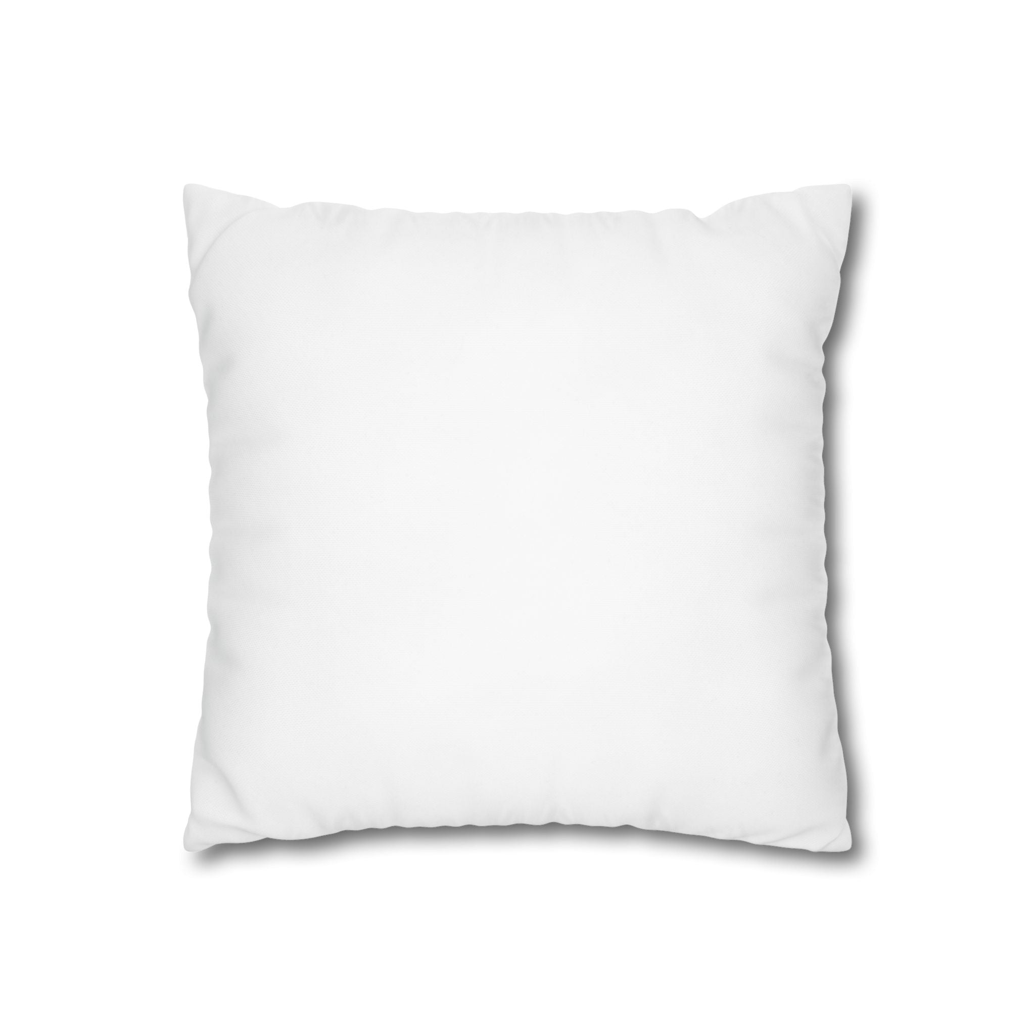 Floral stripe square pillowcase