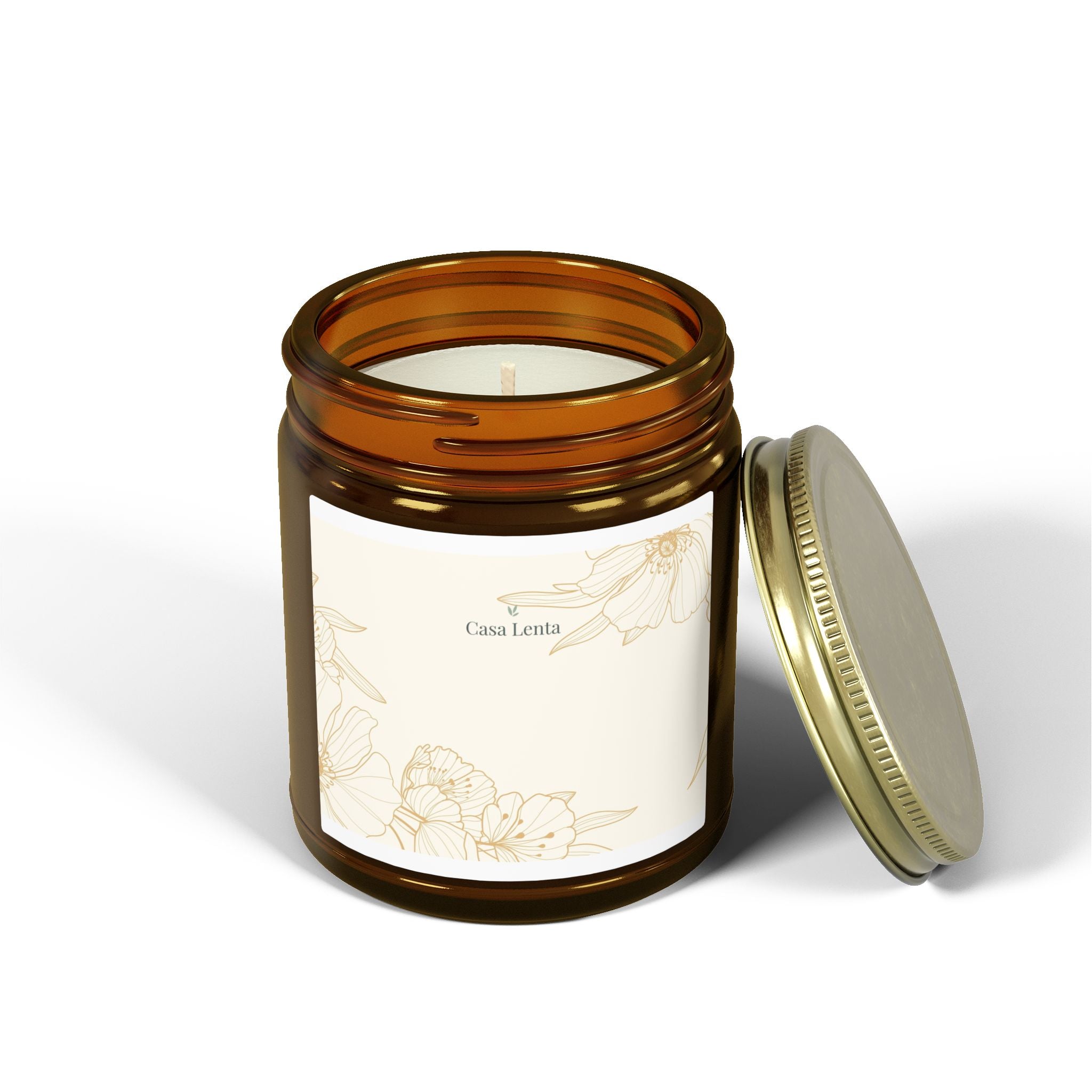 Peonia candle