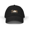 Cottage Scene Denim Baseball Cap- Unisex