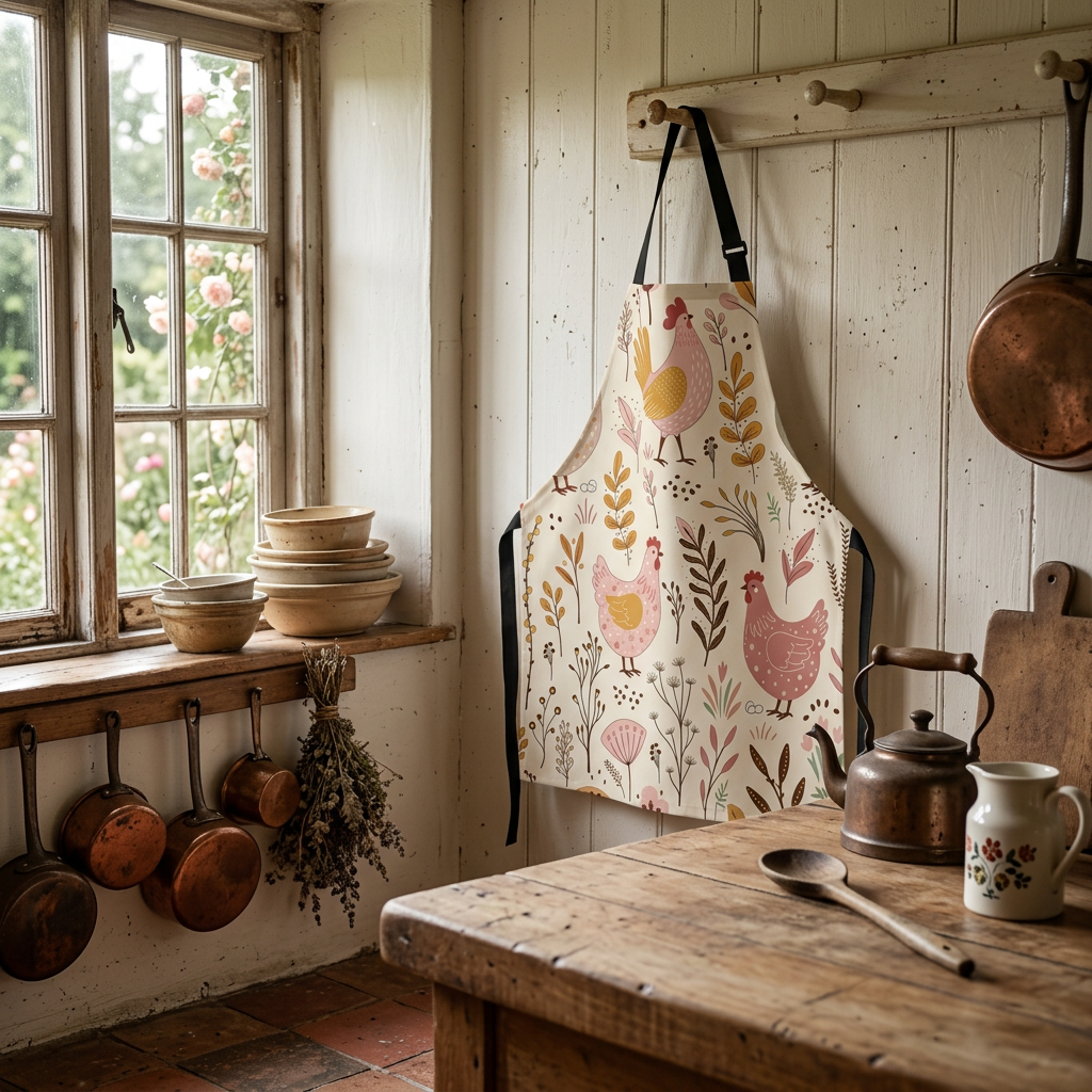 Farmhouse chicken apron