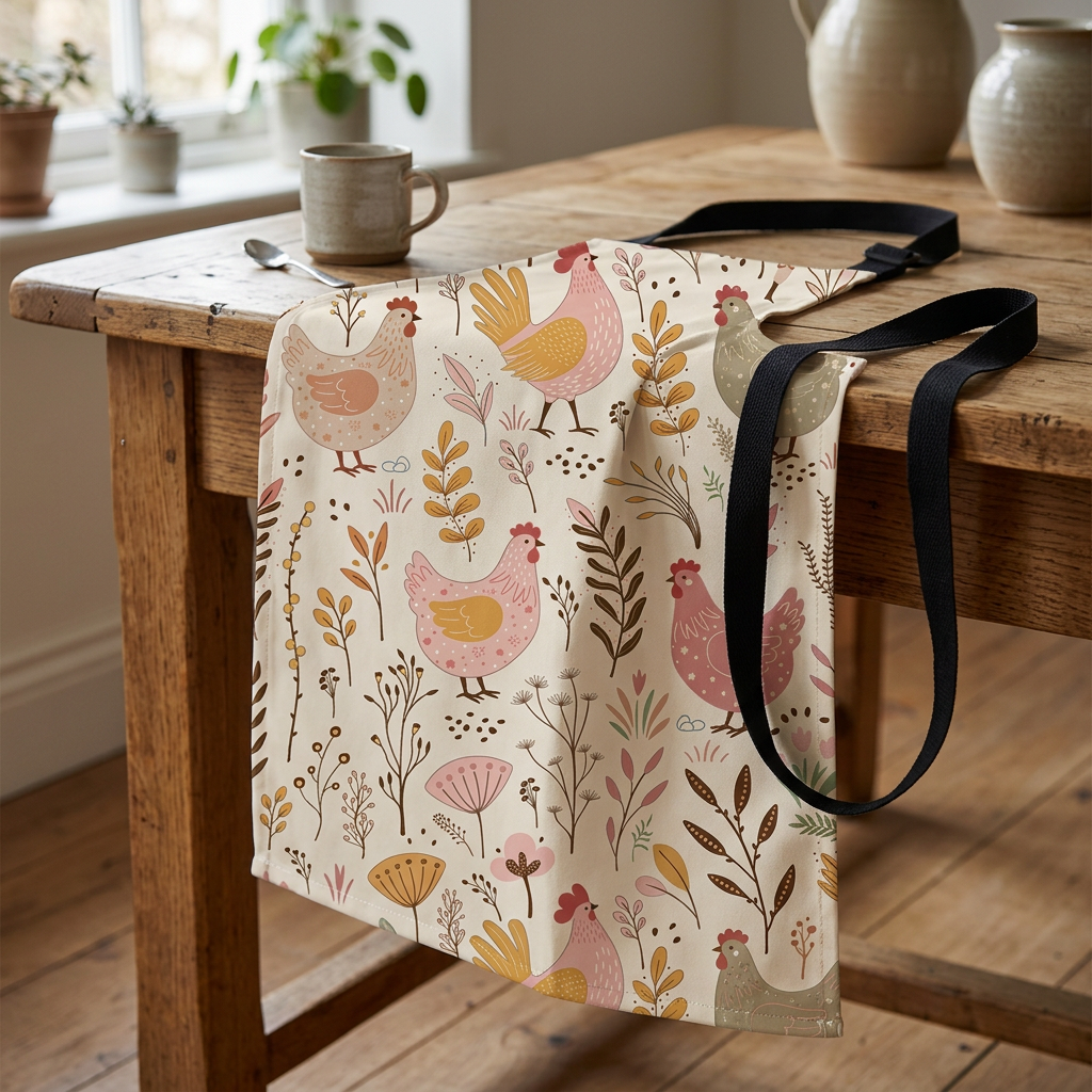 Farmhouse chicken apron