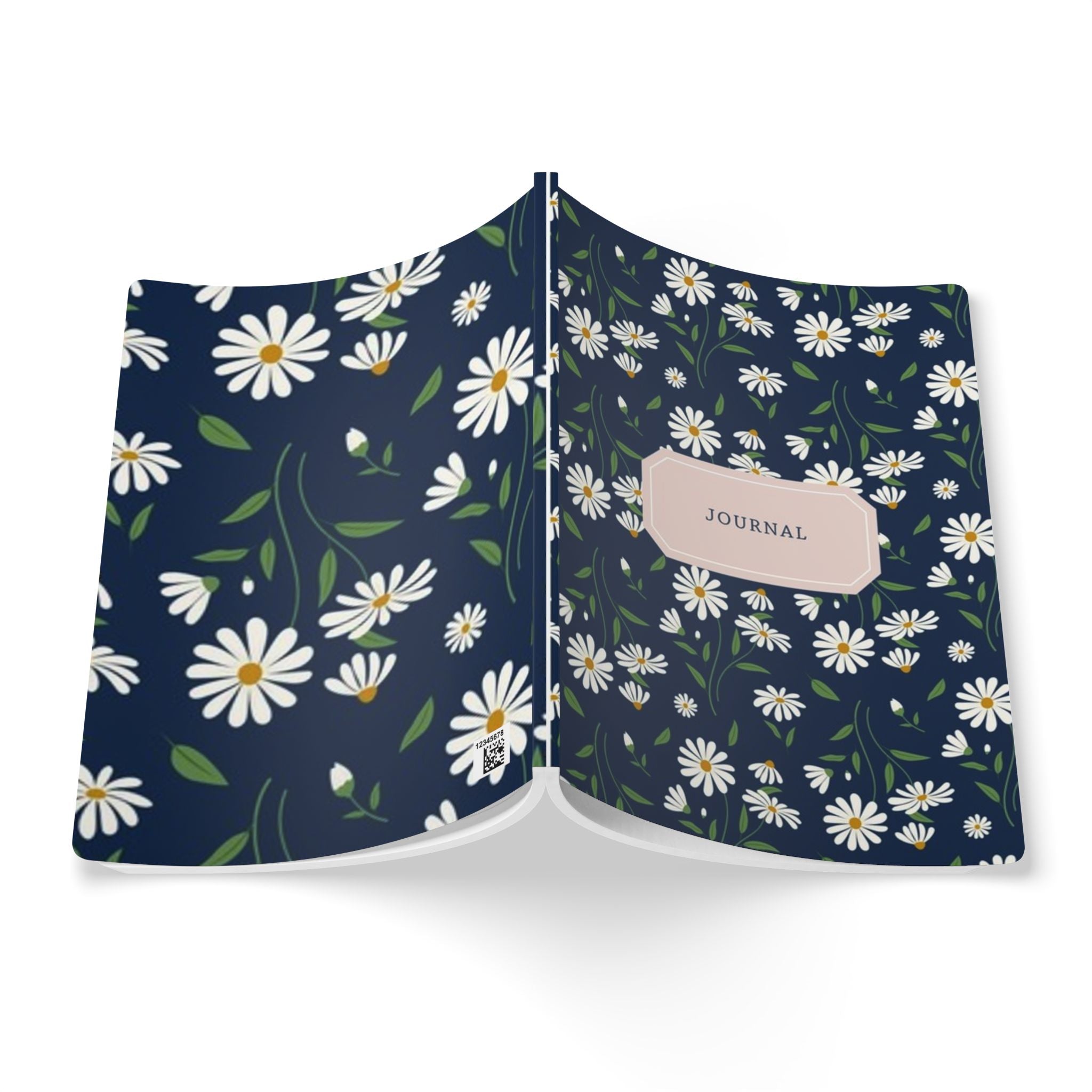 Daisy field softcover journal