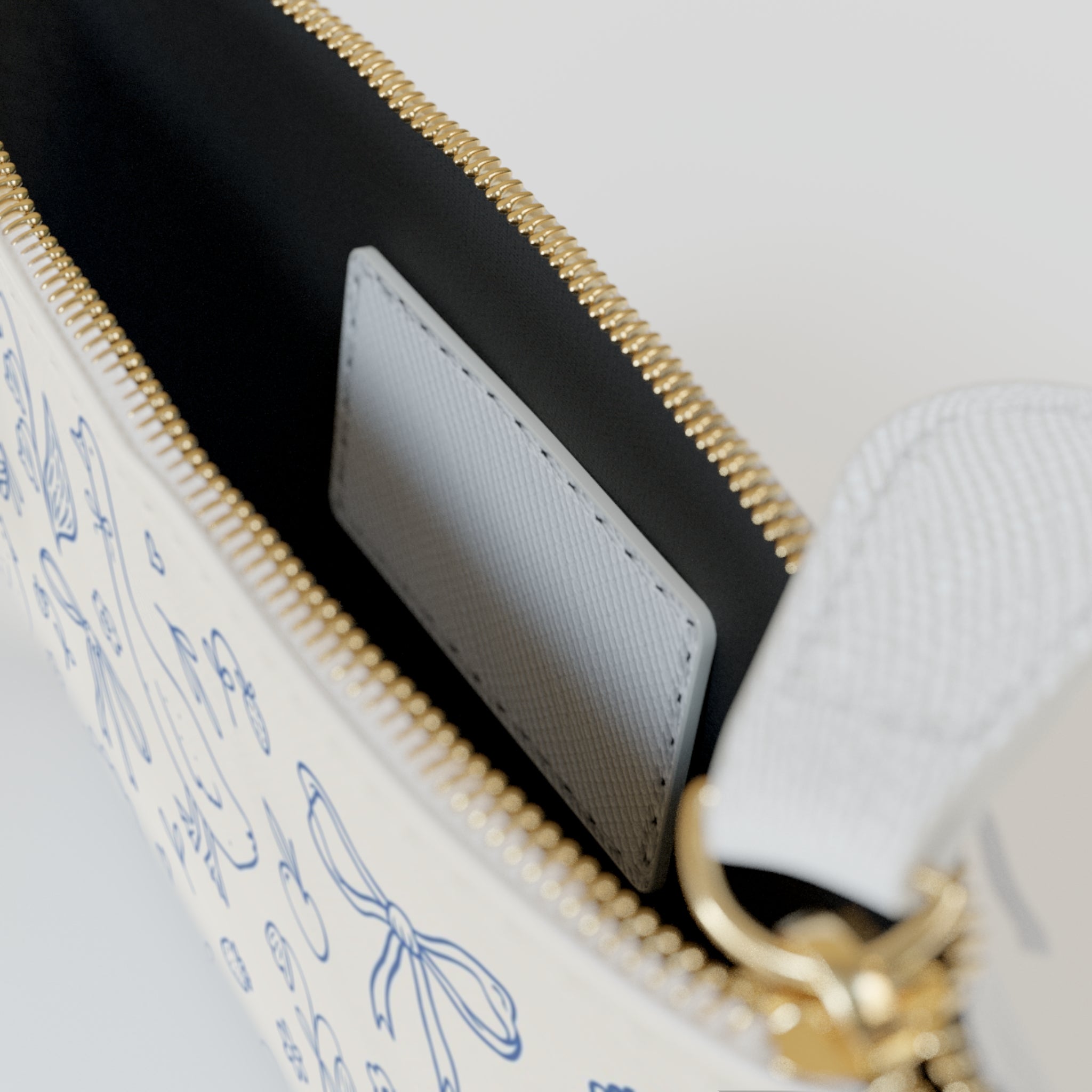 Coquette cottagecore mini clutch bag (cruelty free)