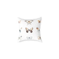 Watercolour butterflies pillow