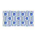 Blue shell beach towel