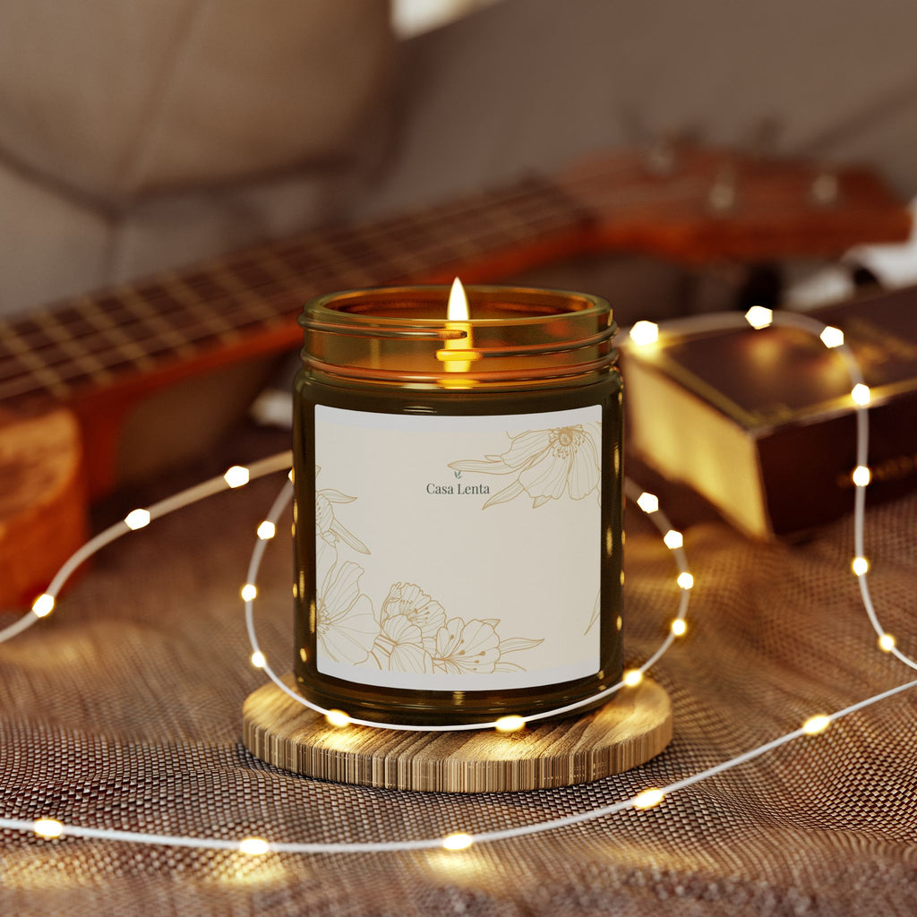 Peonia candle