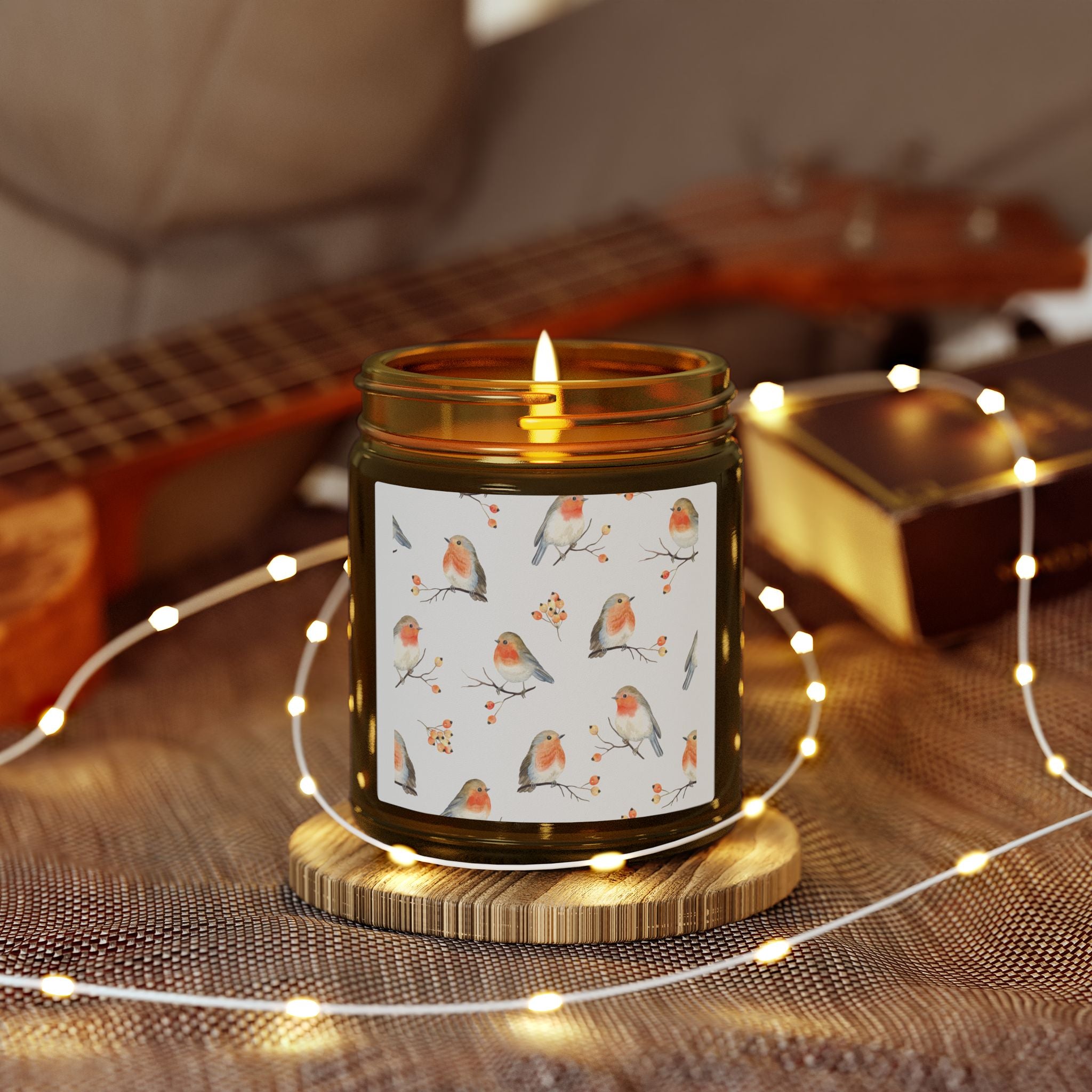 Robin scented candle
