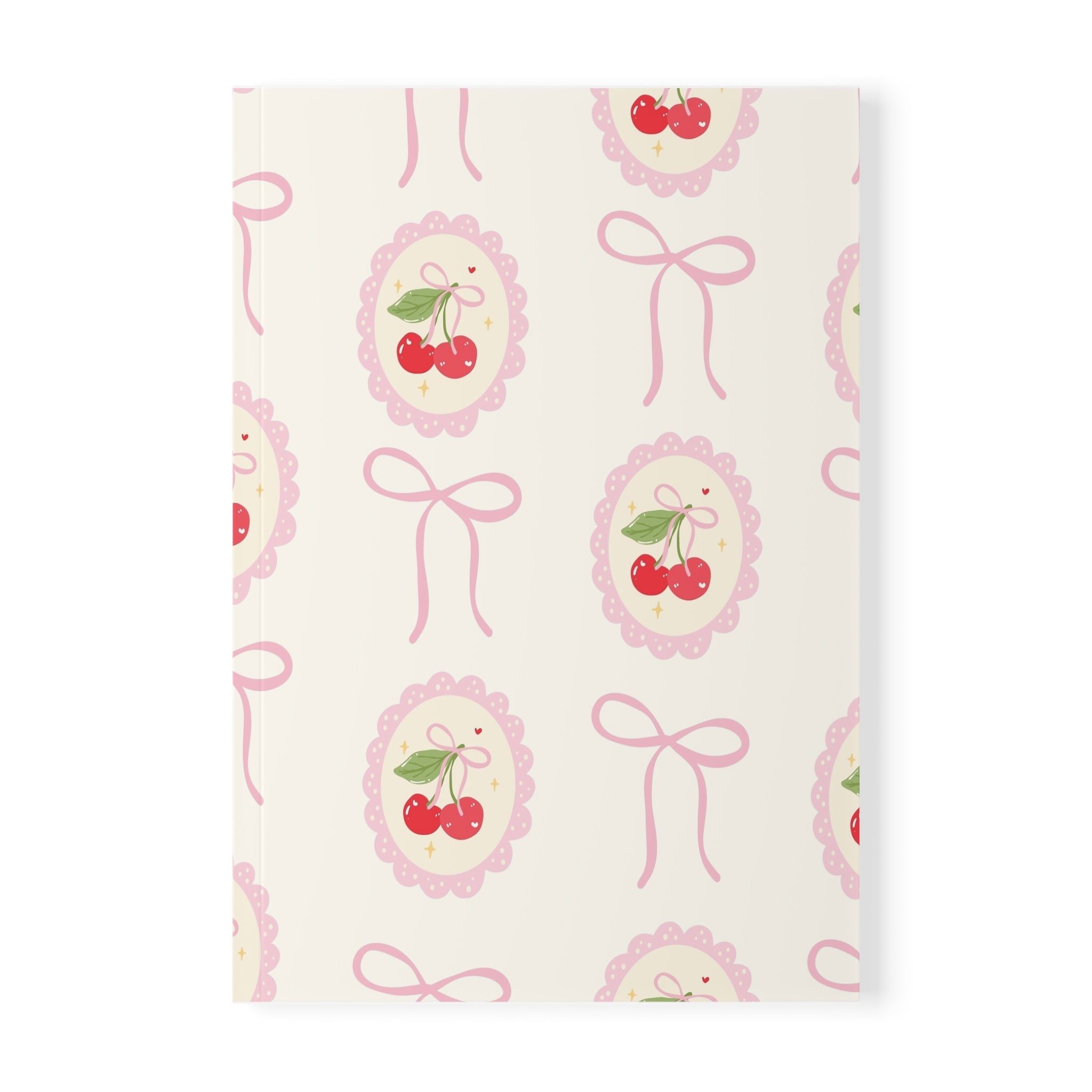 Cherry cameo A5 softcover notebook